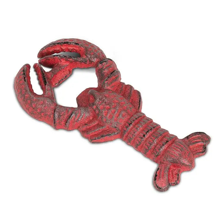 Abbott - Lobster Bottle Opener Antique Red 4.5’’L