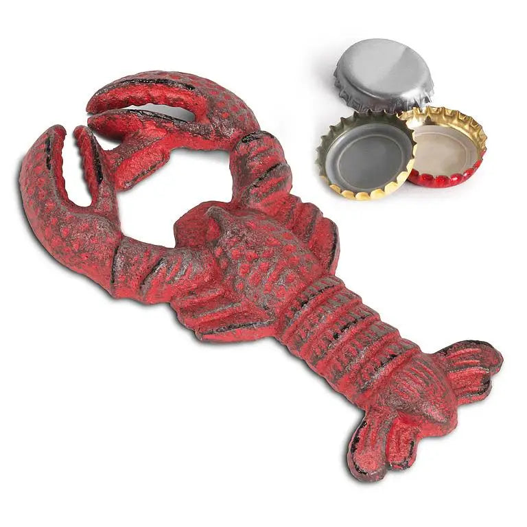 Abbott - Lobster Bottle Opener Antique Red 4.5’’L
