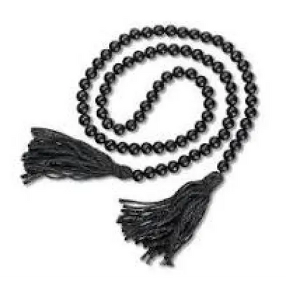 Long Black Blessing Beads - PABOOM