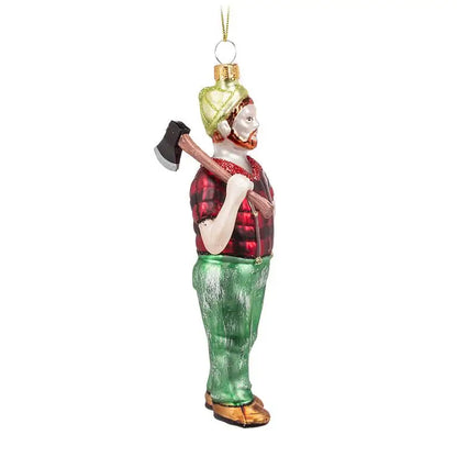 Abbott - Lumberjack Ornament 6’’H