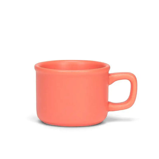 Abbott - Matte Espresso Cup Coral