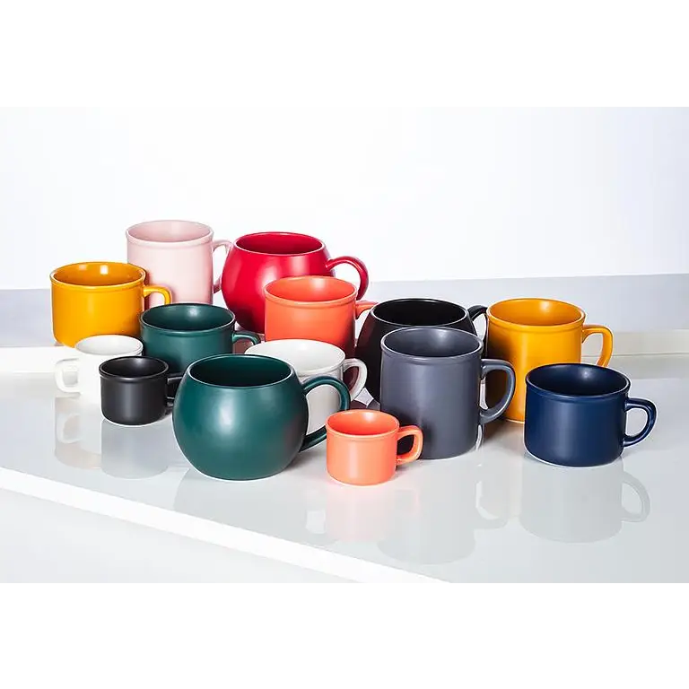 Abbott - Matte Espresso Cup Coral