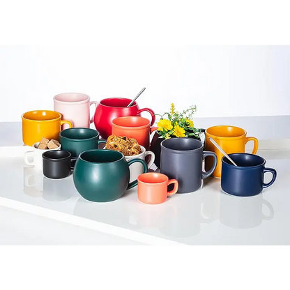 Abbott - Matte Espresso Cup Coral