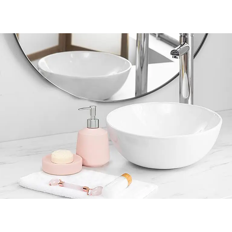 Abbott - Matte Soap/Lotion Pump Pink 6.5’’H