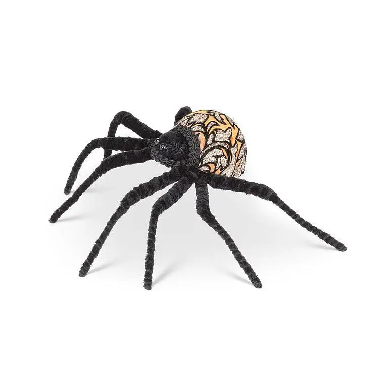 Abbott - Med Brocade Spider Orange/Black 13’’L