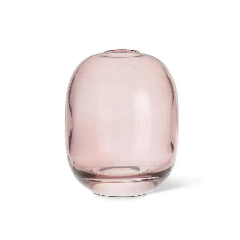 Abbott - Md Barrel Bud Vase Dark Rose 4.5’’H