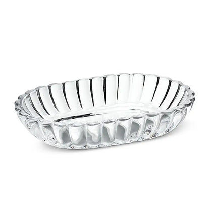 Abbott - Oval Optic Flared Soap Dish 5.5’’L