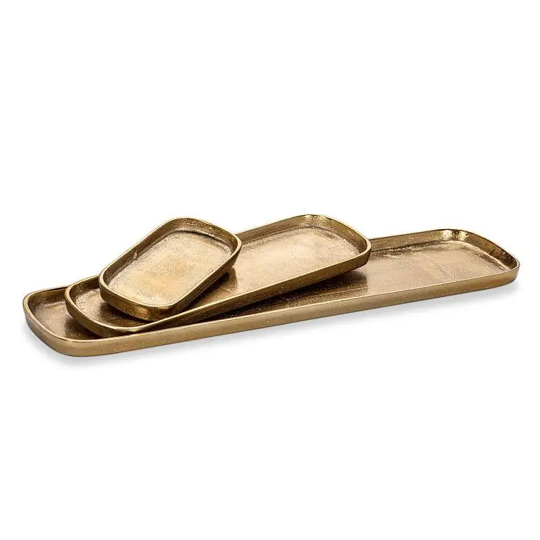 Abbott - Oval Tray Gold 2.5x5in.
