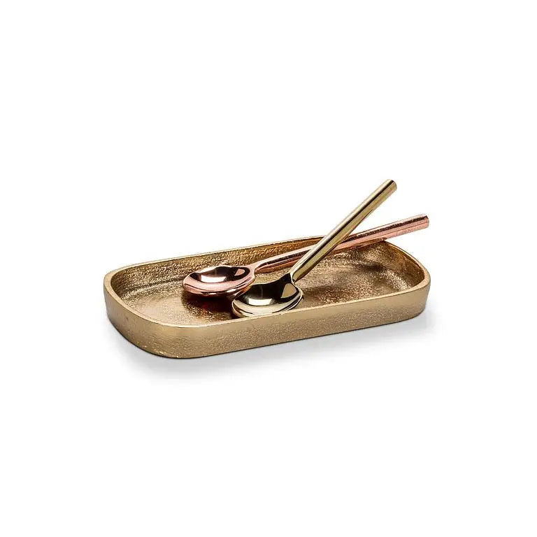 Abbott - Oval Tray Gold 2.5x5in.