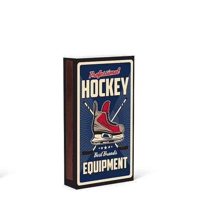Abbott - Retro Hockey Print Matches 45 Sticks 4’’L