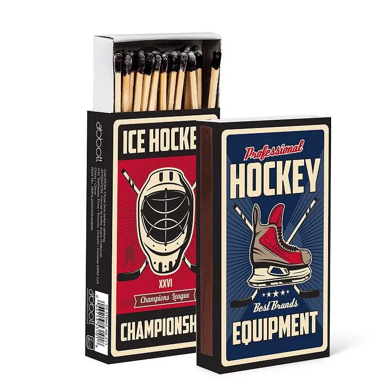 Abbott - Retro Hockey Print Matches 45 Sticks 4’’L