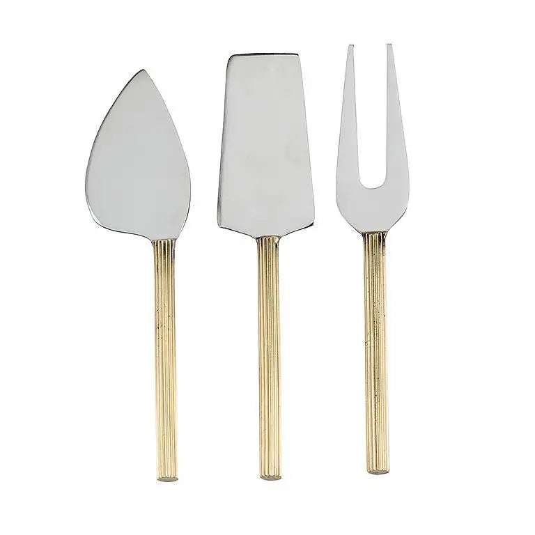 Rib Handle Cheese Knives Set - PABOOM