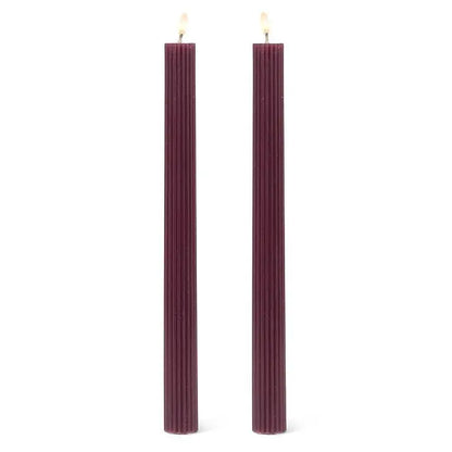 Abbott - Ridged Taper Purple 9.5’’H