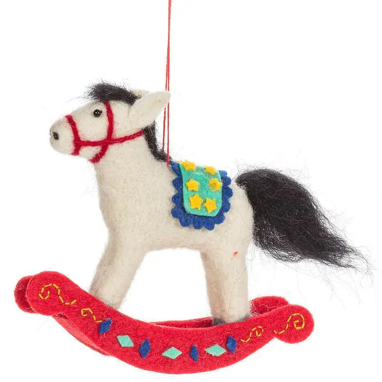 Abbott - Rocking Horse Ornament 5’’L