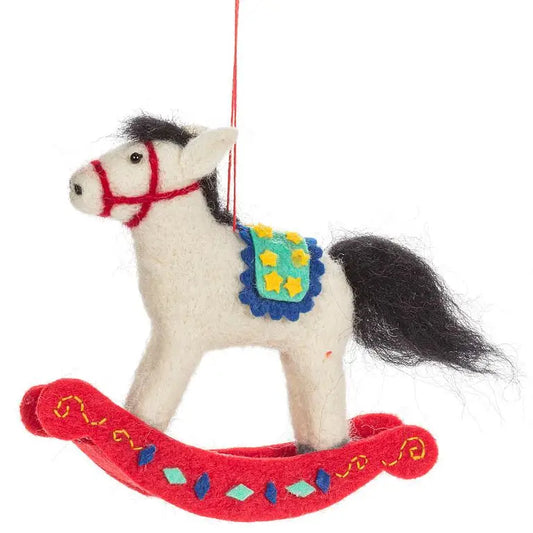 Abbott - Rocking Horse Ornament 5’’L