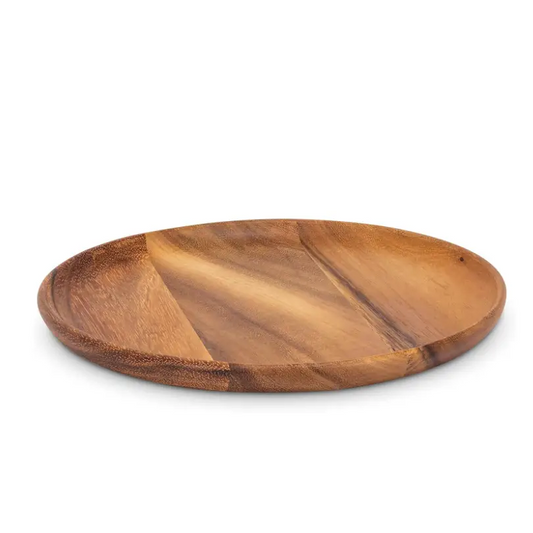 Round Acacia Chop Plate - PABOOM