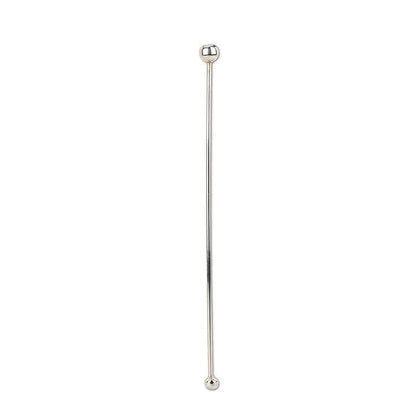 Abbott - Silver Ball Swizzle Stick 7.5’’L