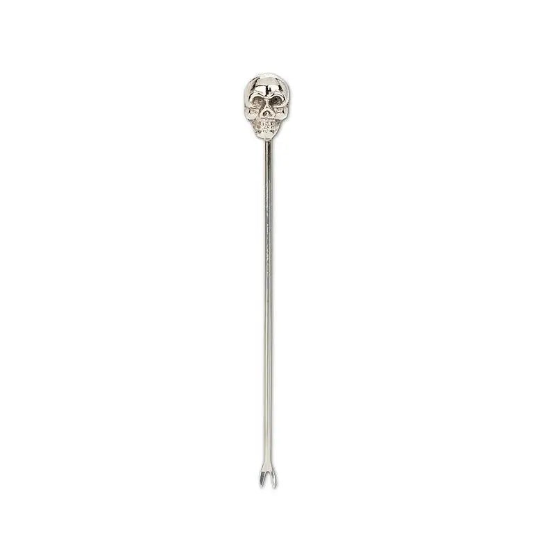 Silver Skull Cocktail Pick - PABOOM