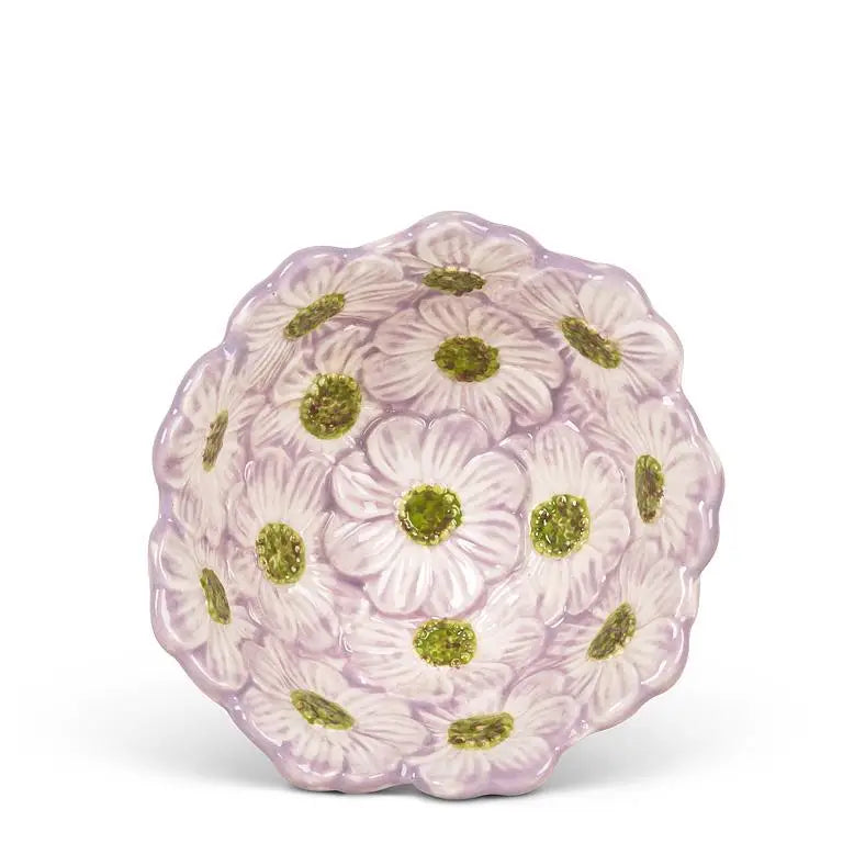 Abbott - Sm Flower Bloom Bowl Purple 4’’D