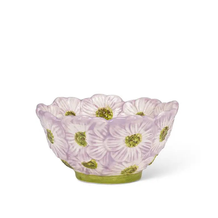 Abbott - Sm Flower Bloom Bowl Purple 4’’D