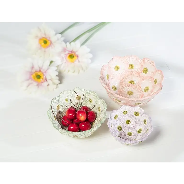 Abbott - Sm Flower Bloom Bowl Purple 4’’D