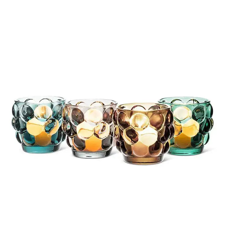 Abbott - Sm Bubble Votive Navy Blue 3’’D