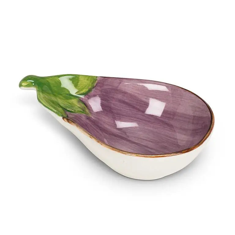 Abbott - Small Eggplant Dish Purple 3.5’’L