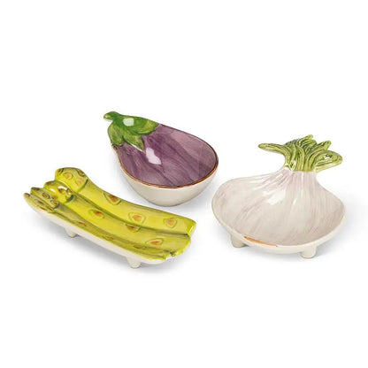 Abbott - Small Eggplant Dish Purple 3.5’’L