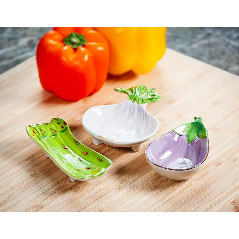 Abbott - Small Eggplant Dish Purple 3.5’’L