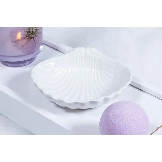 Small Shell Dish White - PABOOM
