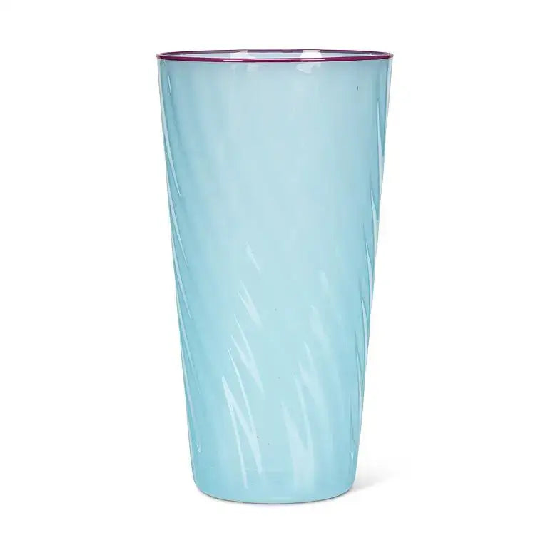 Abbott - Spiral Highball Blue 6.5’’H(20oz)
