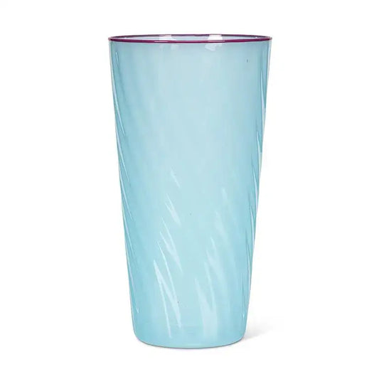 Abbott - Spiral Highball Blue 6.5’’H(20oz)