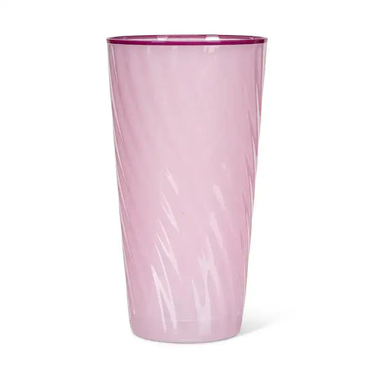 Abbott - Spiral Highball Pink 6.5’’H(20oz)