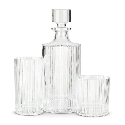 Vertical Optic Decanter Clear - PABOOM