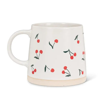 Abbott - Wide Base Mug w/Cherries 3.5’’H 14oz.