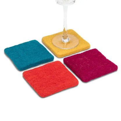 Abbott - Wool Coaster Set