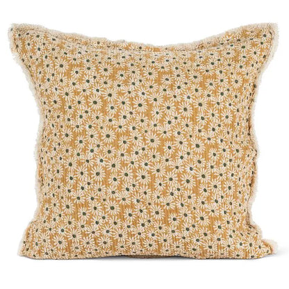 Abbott - Yellow Daisy Square Pillow 20’’Sq