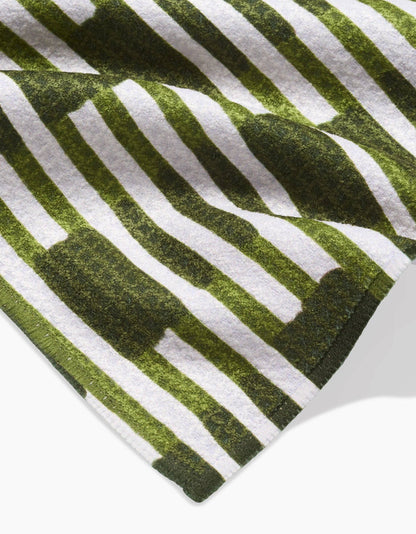 Clover Stripe Bar Towel