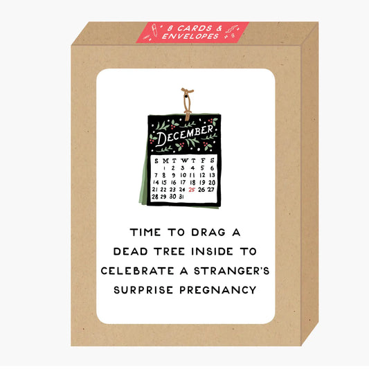 Boxed Surprise Pregnancy Card