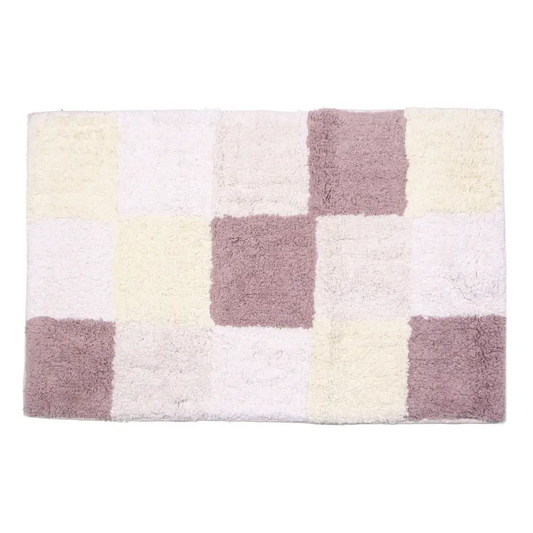 Accent Linen - Bathmat Pattern - Check