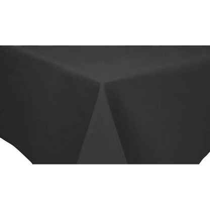 Accent Linen - Table Cloth - Black (Solid Colour) 72’’ Round