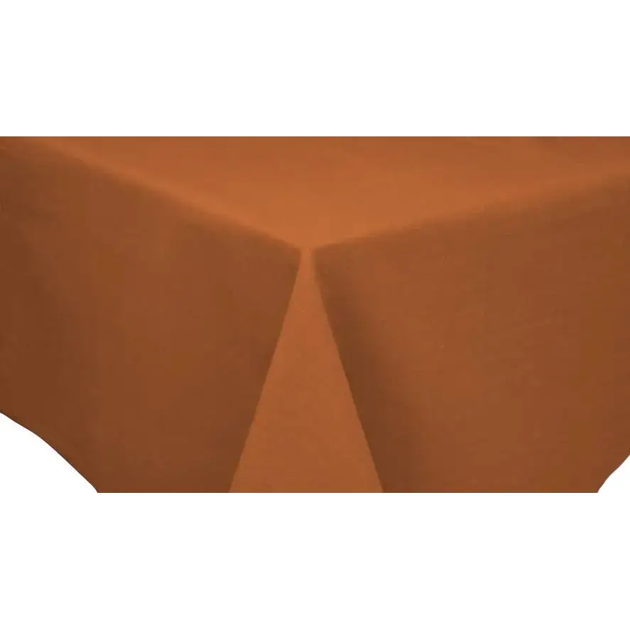 Accent Linen - Table Cloth - Rust (Solid Colour) 72’’ Round
