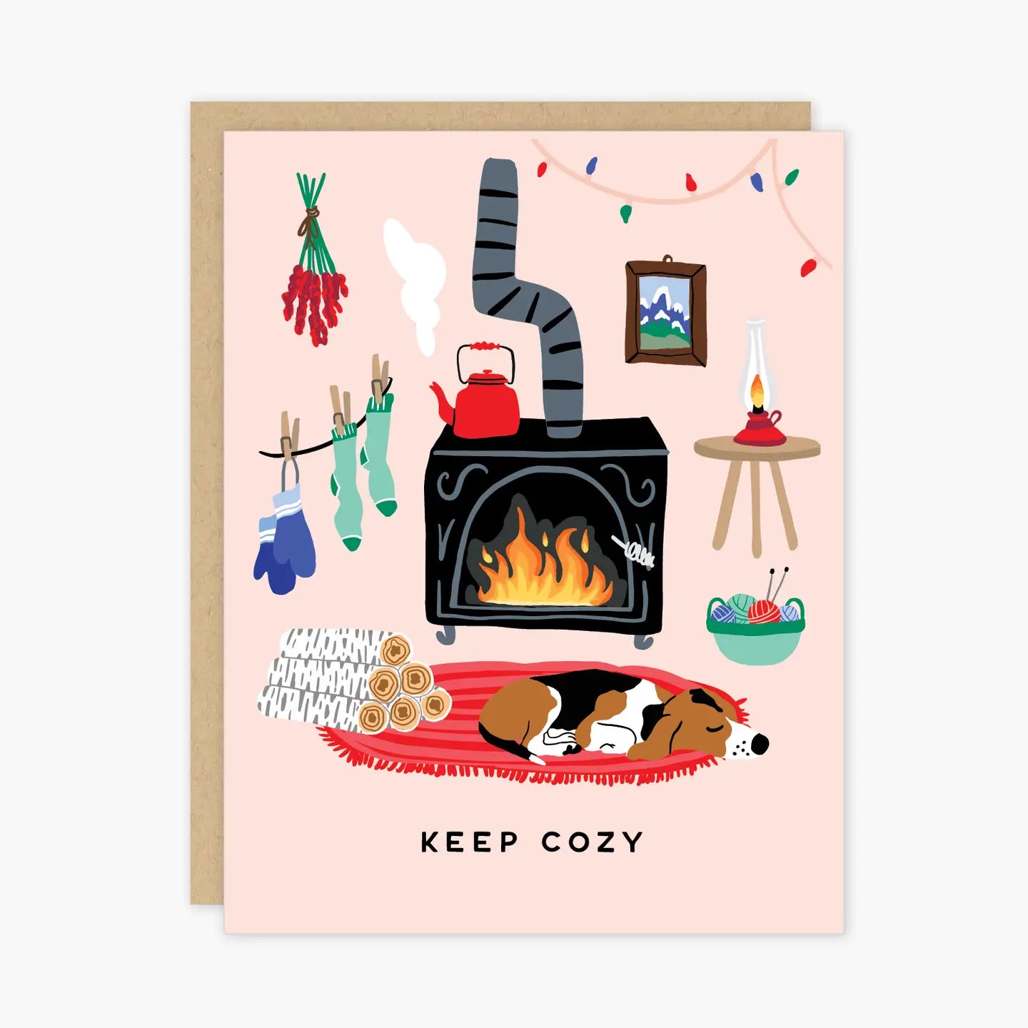 Keep Cozy Hearth Holiday Boxed Cards