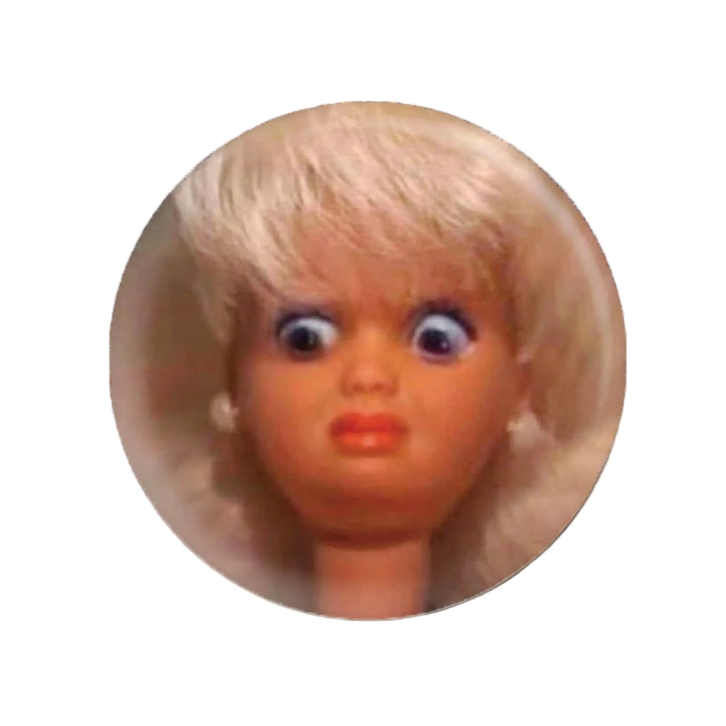 Gasping Doll Meme Button