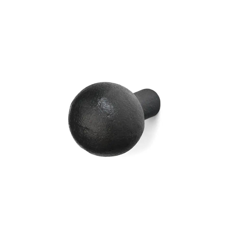 Black Iron Round Knob - PABOOM