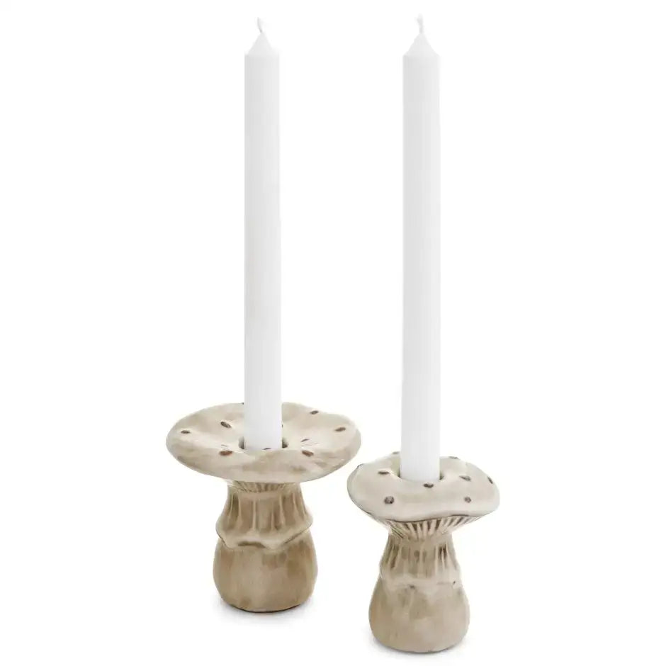 ADV - Ceramic Mushroom Candle Holder 4.5x4.5’’