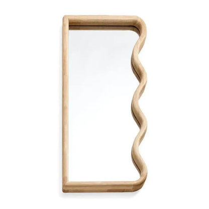ADV - Mirror Hevia Wood Curvy Natural 16x31.5’’