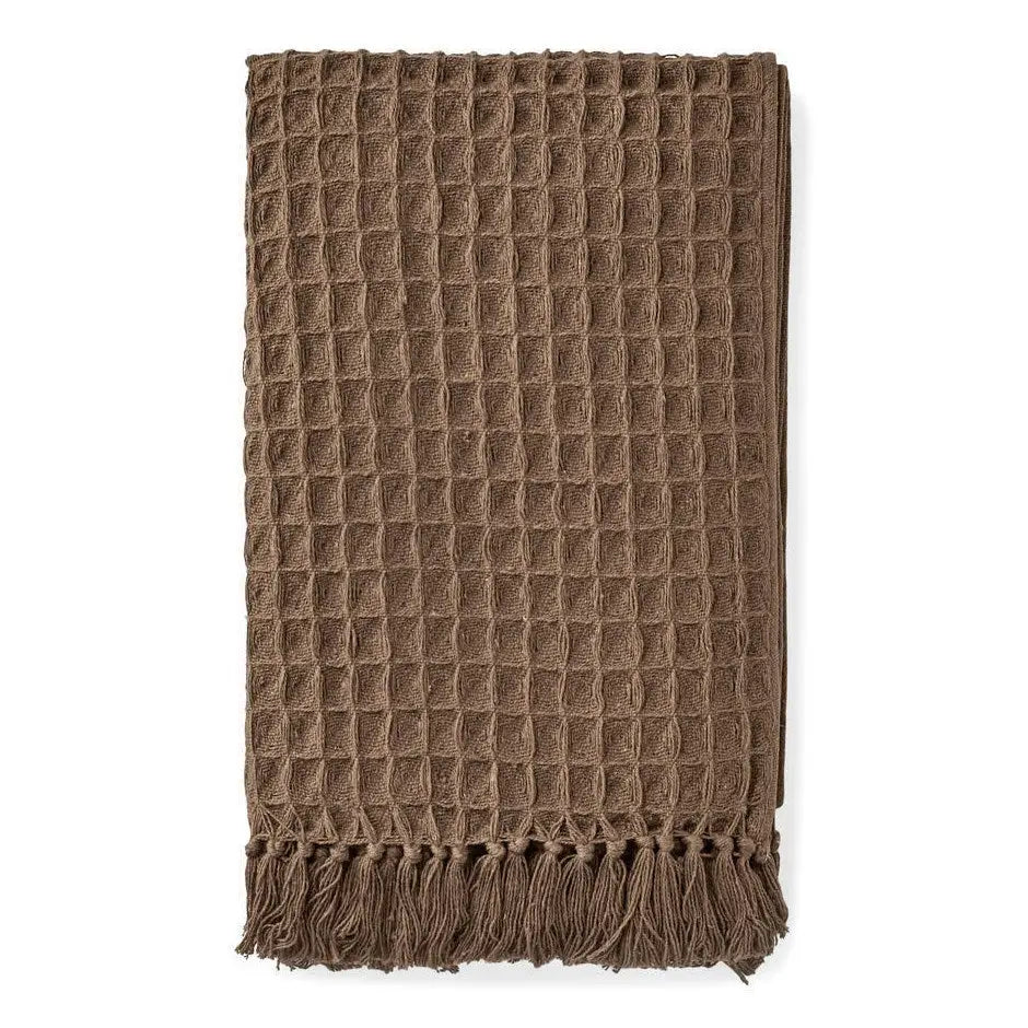 ADV - Throw Cotton Waffle Breen 50x60’’