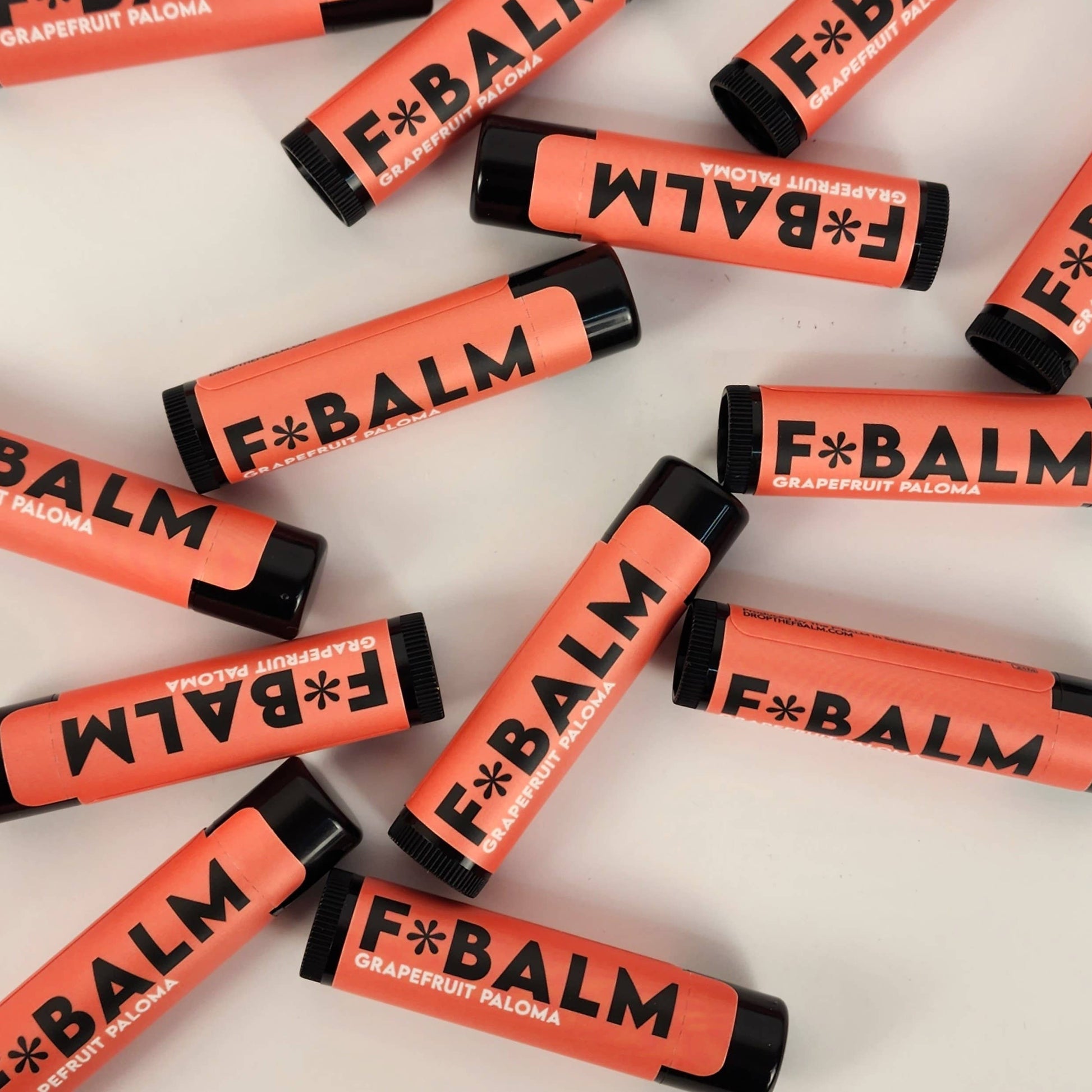 Charleston & Harlow Grapefruit Paloma lip balm bundle of six tubes