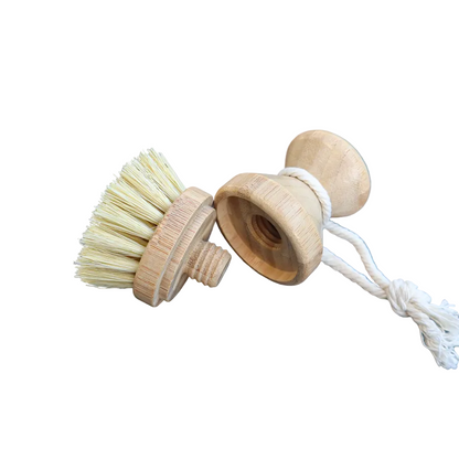 Refillable Sisal Dish Hand Brush